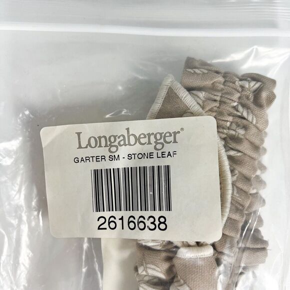 Longaberger Stone Leaf Small Garter New #2616638 - Picture 2 of 6